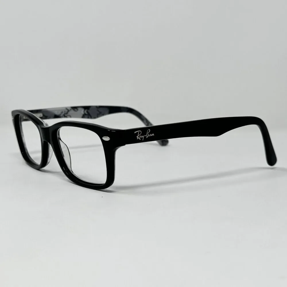 Ray-Ban RB1531 3803 Black Grey Kids Eyeglass Frames 48-16-130 Authentic